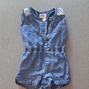 Levi's Blue Denim Kids One Piece